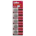 باتری سکه ای TIANQIU مدل ۲۰۱۶ بسته 5 عددی