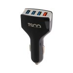 شارژر فندکی تسکو مدل TCG 20 چهار پورت Fast