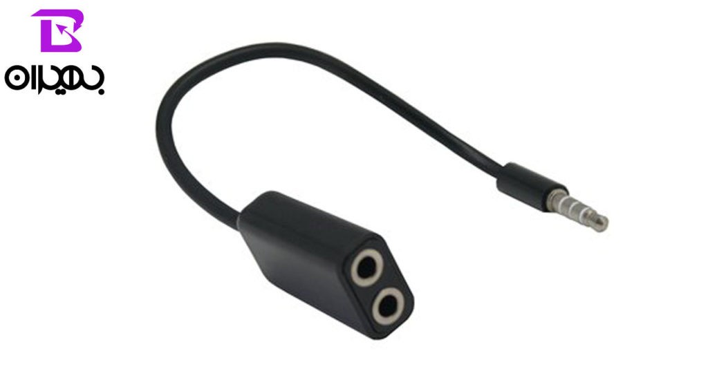 تبدیل ۱ به ۲ هدفون پی-نت مدل KB 845