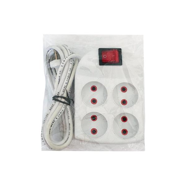 چهارخانه برق کلیددار ۲ متری مدل ۰۱۸