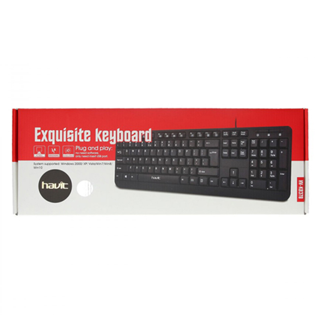 کیبورد هویت مدل HA-KB378