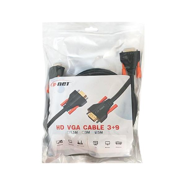 کابل 9+3 VGA دی-نت طول 3 متر