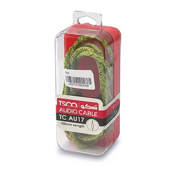 کابل AUX تسکو مدل TC-AU17 طول ۱ متر