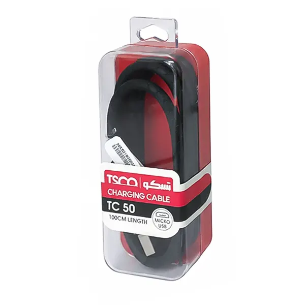 کابل تبدیل USB به MicroUSB تسکو مدل TC 50