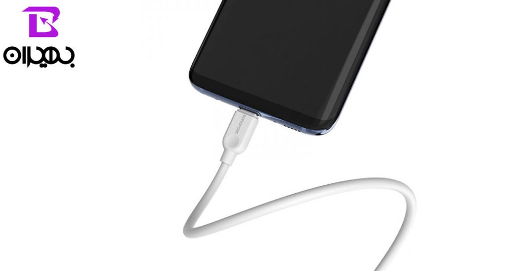 کابل تبدیل USB به Type-C بروفون مدل BX14 طول ۱ متر