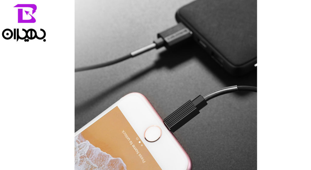 کابل تبدیل USB به لایتنینگ بروفون مدل BX11 طول 1 متر