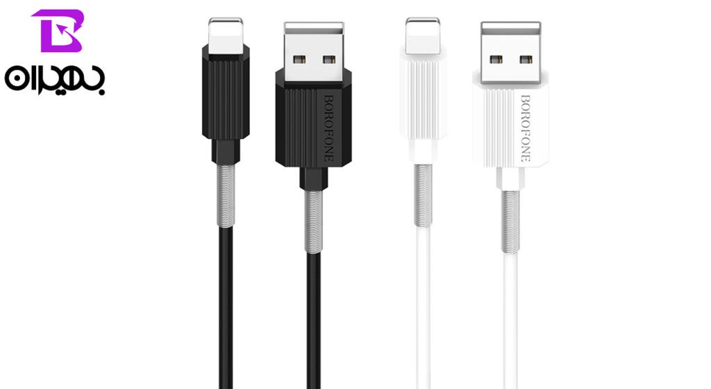 کابل تبدیل USB به لایتنینگ بروفون مدل BX11 طول 1 متر