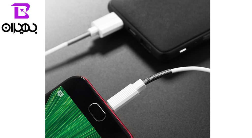 کابل تبدیل USB به MicroUSB بروفون مدل BX11 طول 1 متر