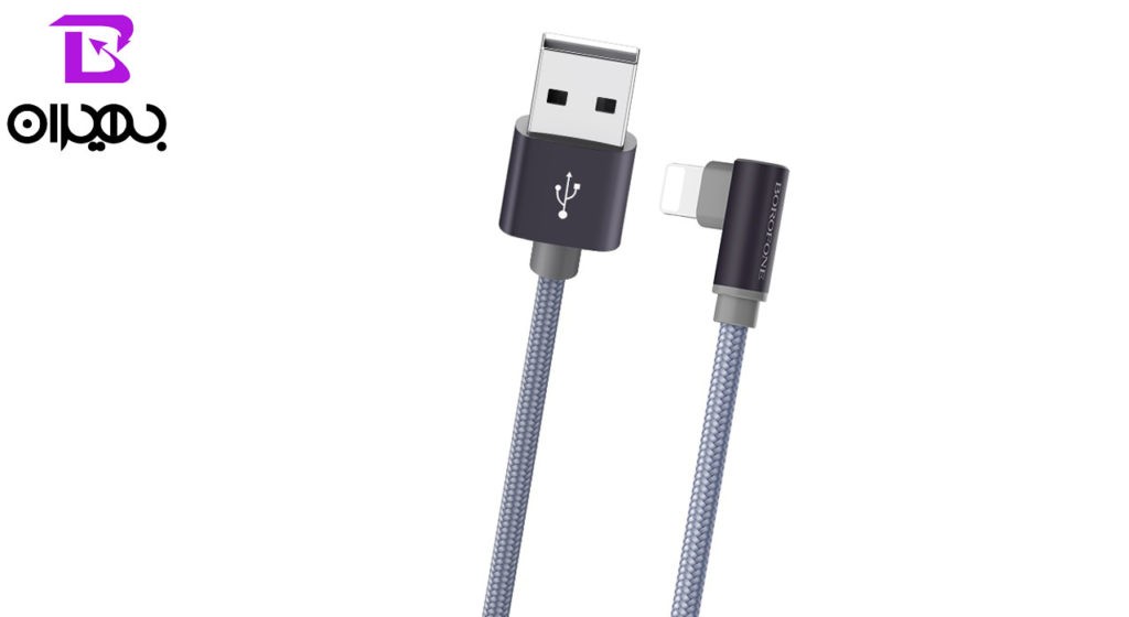 کابل تبدیل USB به لایتنینگ بروفون مدل BX12 طول 1 متر