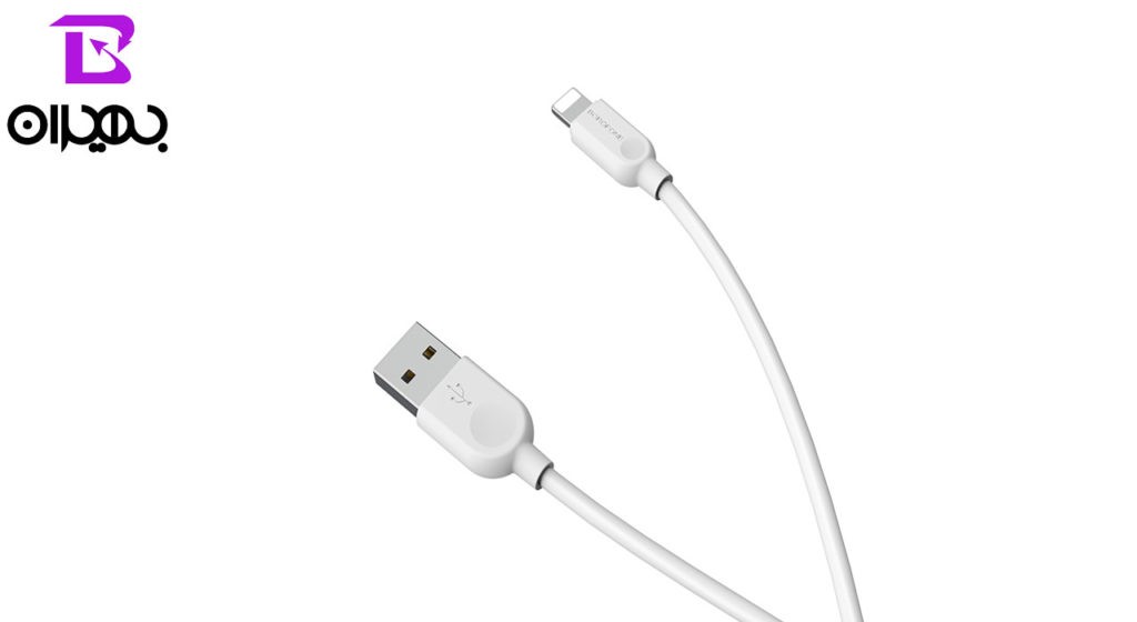 کابل تبدیل USB به لایتنینگ بروفون مدل BX14 طول 2 متر