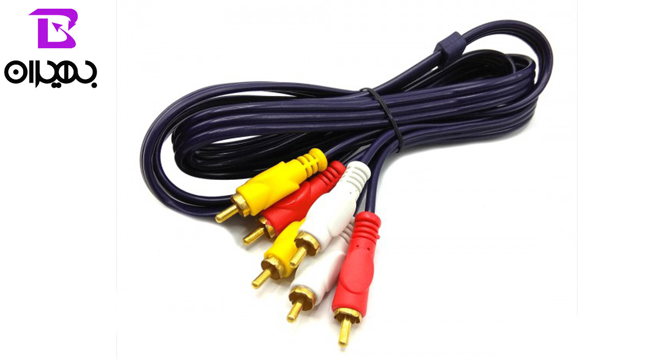 کابل ۳ به ۳ AV دی-نت مدل ۱۰۴ طول ۱٫۵ متر