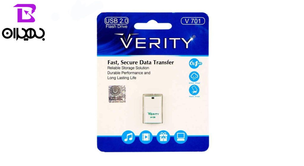 فلش مموری 64G وریتی مدل V701