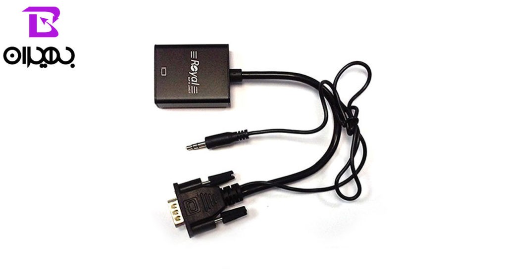 تبدیل VGA به HDMI رویال مدل 091