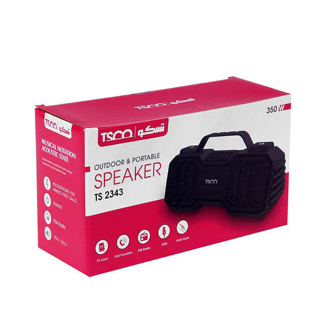 اسپیکر بلوتوثی تسکو مدل TS2343
