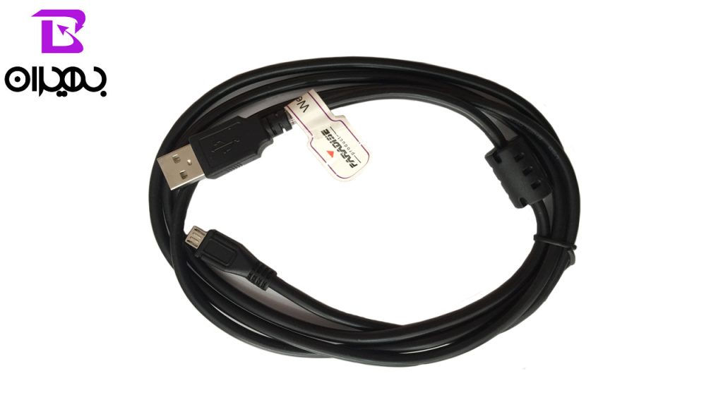 کابل تبدیل USB به MicroUSB پارادایس مدل 396 طول 1.5 متر