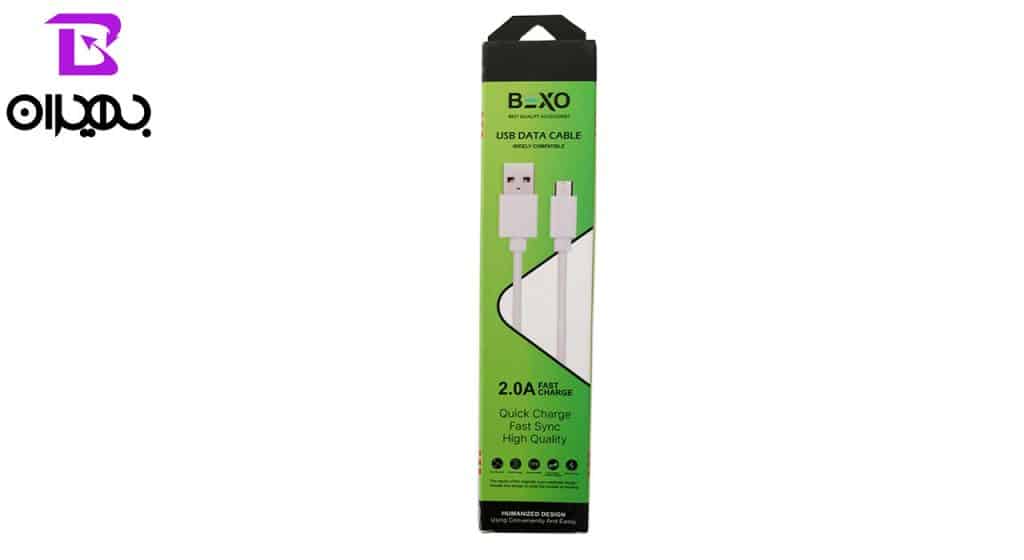 کابل USB به MicroUSB بکسو مدل B-014 طول 1 متر