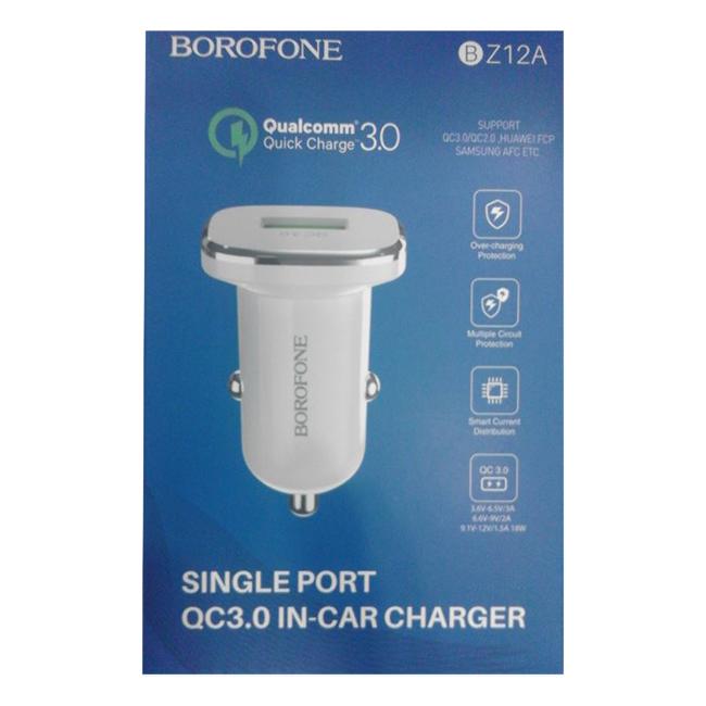 شارژر فندکی بروفون مدلBZ12A QC3.0