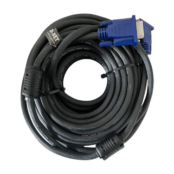 کابل VGA دی-نت مدل 129 طول 20 متر