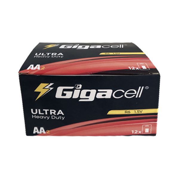 باتری قلمی گیگاسل مدل R6 بسته 2 عددی