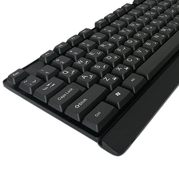 کیبورد سیم دار دتکس مدل D-110