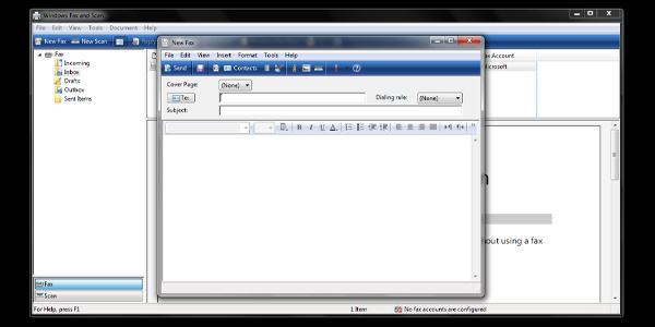 آموزش ارسال فکس با کامپیوتر