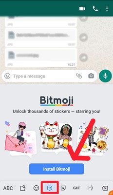 تبدیل عکس به استیکر کارتونی