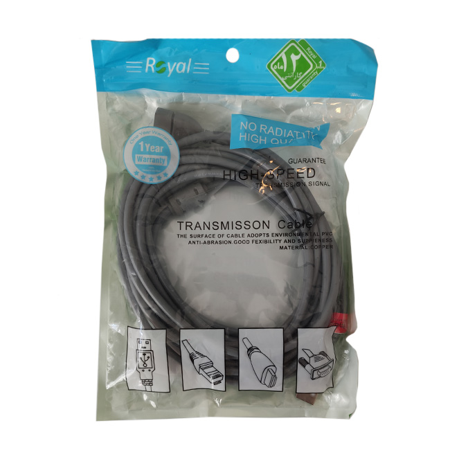 کابل افزایش طول USB رویال