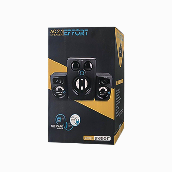 اسپیکر سه تکه ایفورت مدل EF-S3000BT