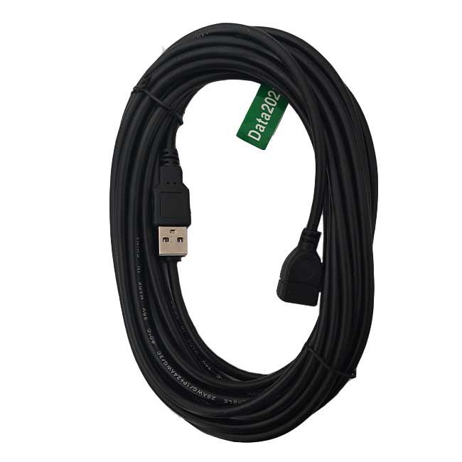 کابل افزایش طول USB دیتالایف طول 5 متر
