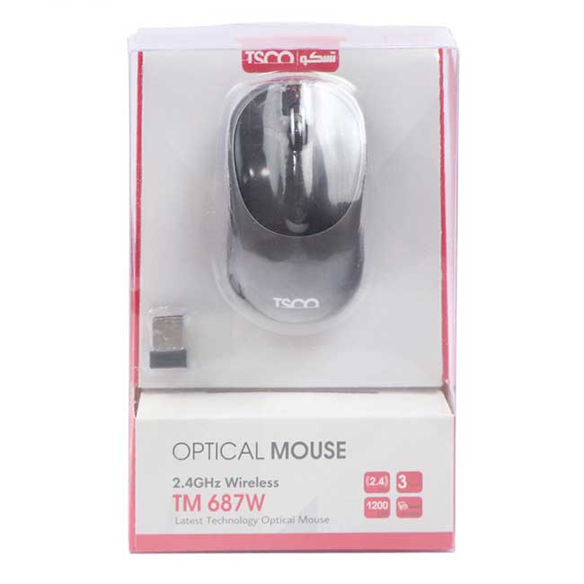 ماوس بی سیم تسکو TM 687 w