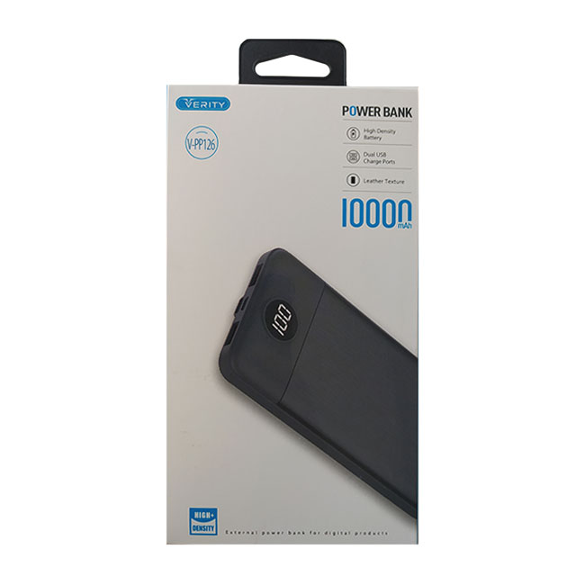 شارژ همراه وریتی مدل V-PP126 ظرفیت 10000mAh