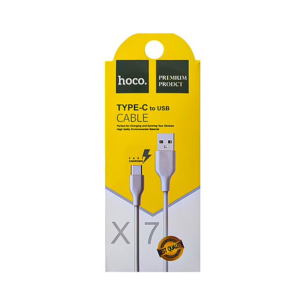 کابل تبدیل USB به Type-C هوکو مدل X7 طول 1 متر