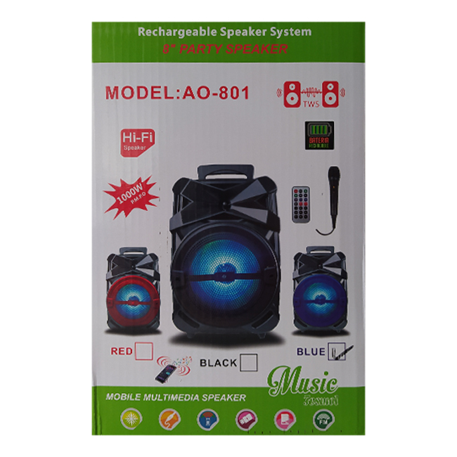 اسپیکر بلوتوث مدل AO-801