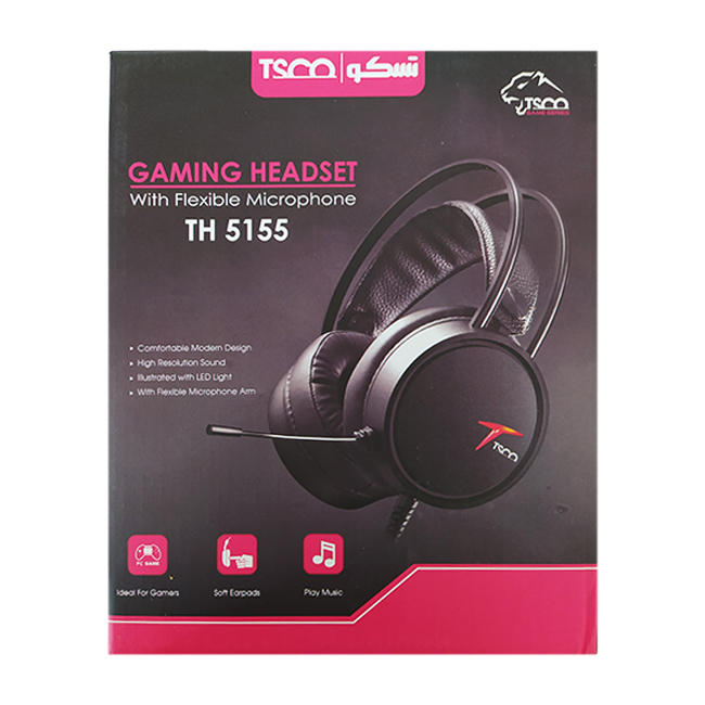 هدست مخصوص بازی تسکو مدل TH 5155