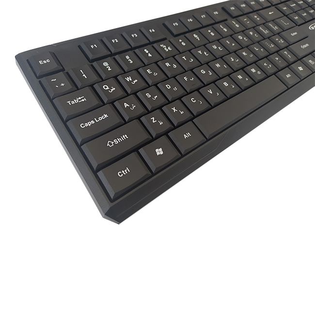 کیبورد و ماوس بی سیم دی نت مدل DT-2021