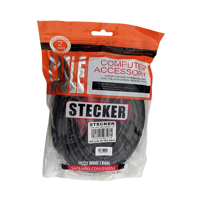 کابل پرینتر STECKER مدل 070 طول 10 متر