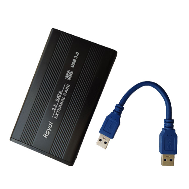 باکس هارد 2.5 اینچی USB3.0 رویال مدل 019