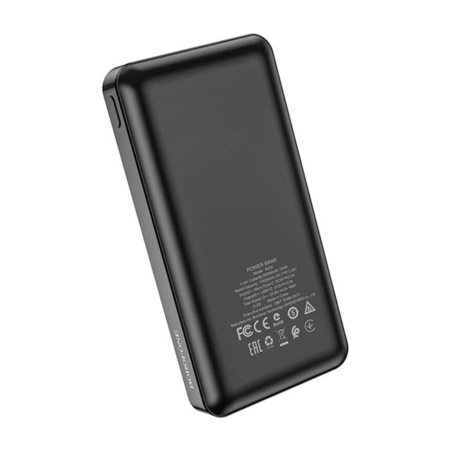 شارژر همراه بروفون مدل BJ3A ظرفیت 20000mAh