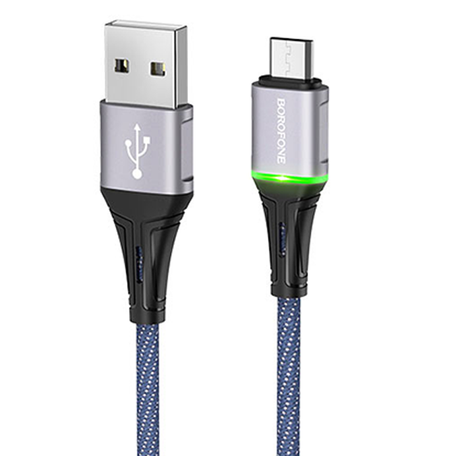 کابل تبدیل USB به MicroUSB بروفون مدل BU25 طول 1.2 متر