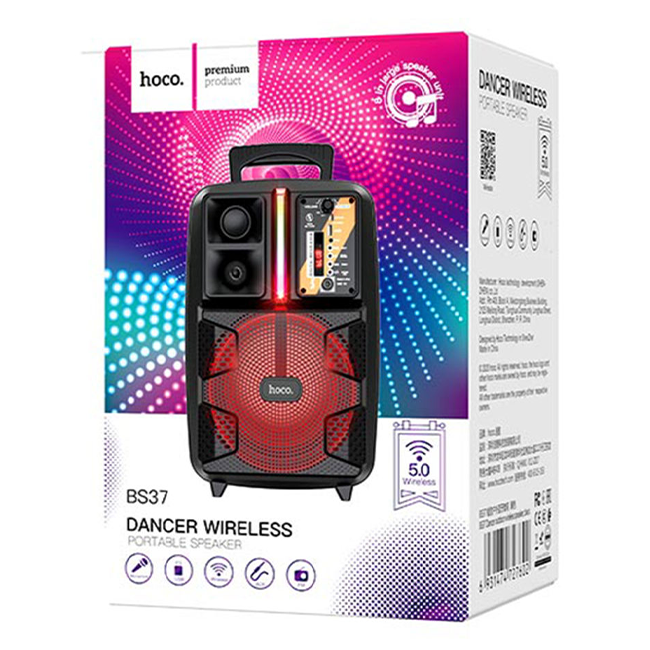 اسپیکر بلوتوث هوکو مدل BS37