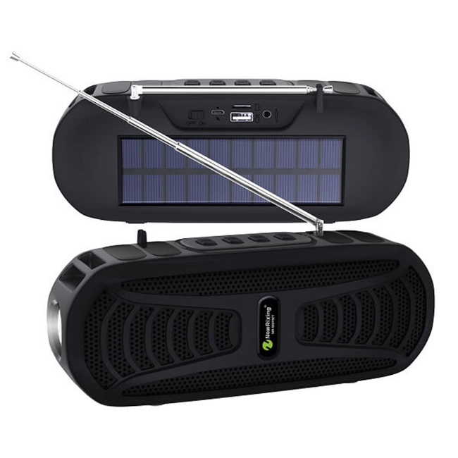 اسپیکر بلوتوثی نیوریکسینگ مدل NR-B6FMT (خورشیدی، رادیو، چراغ قوه )