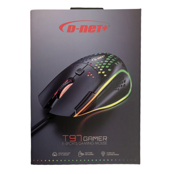 ماوس مخصوص بازی دی-نت مدل T97 کنفی