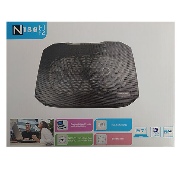 پایه خنک کننده لپ تاپ مدل N136