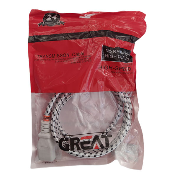 کابل برق گریت مدل GR-1.5M طول 1.5 متر