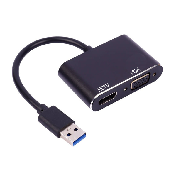 مبدل تایپ سی به VGA/HDMI