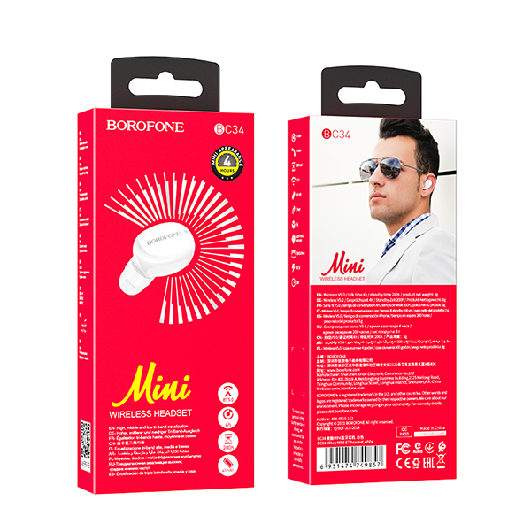 هندزفری بلوتوث بروفون مدل BL BC34