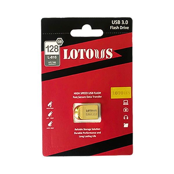 فلش مموری 128G لوتوس USB3.0 مدل L-816