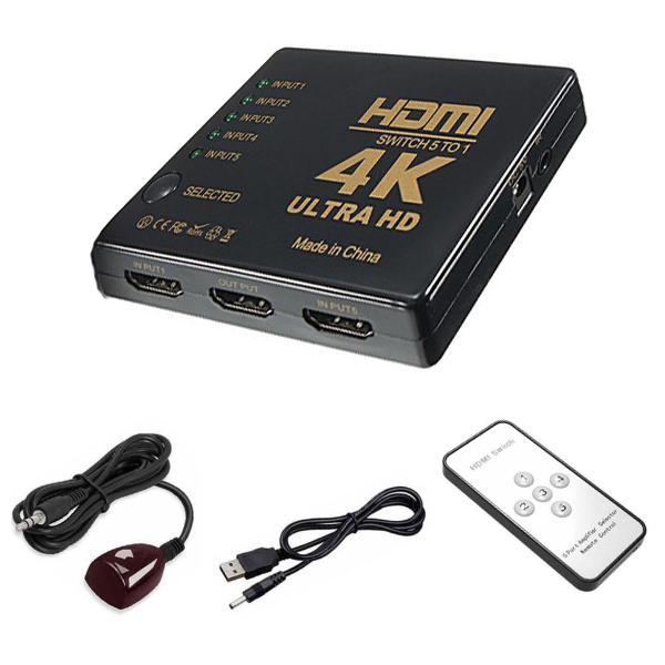 سوئیچ 5 پورت HDMI 4K