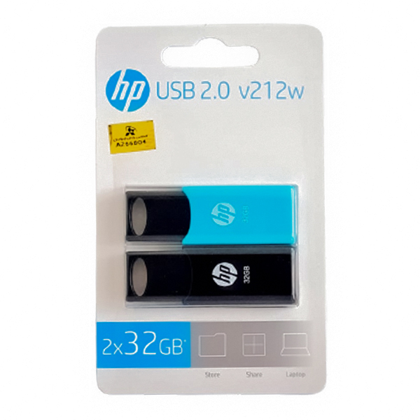 فلش مموری 32G اچ پی USB2.0 مدل FD212W