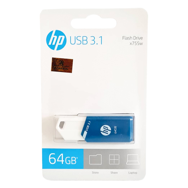 فلش مموری 64G اچ پی USB3.1 مدل FD755W